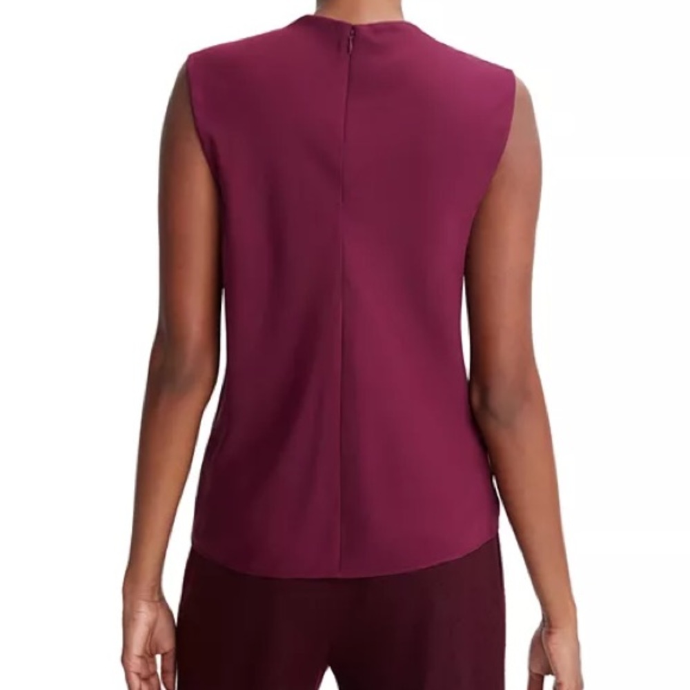 Vince Draped Cascade Sleeveless Top